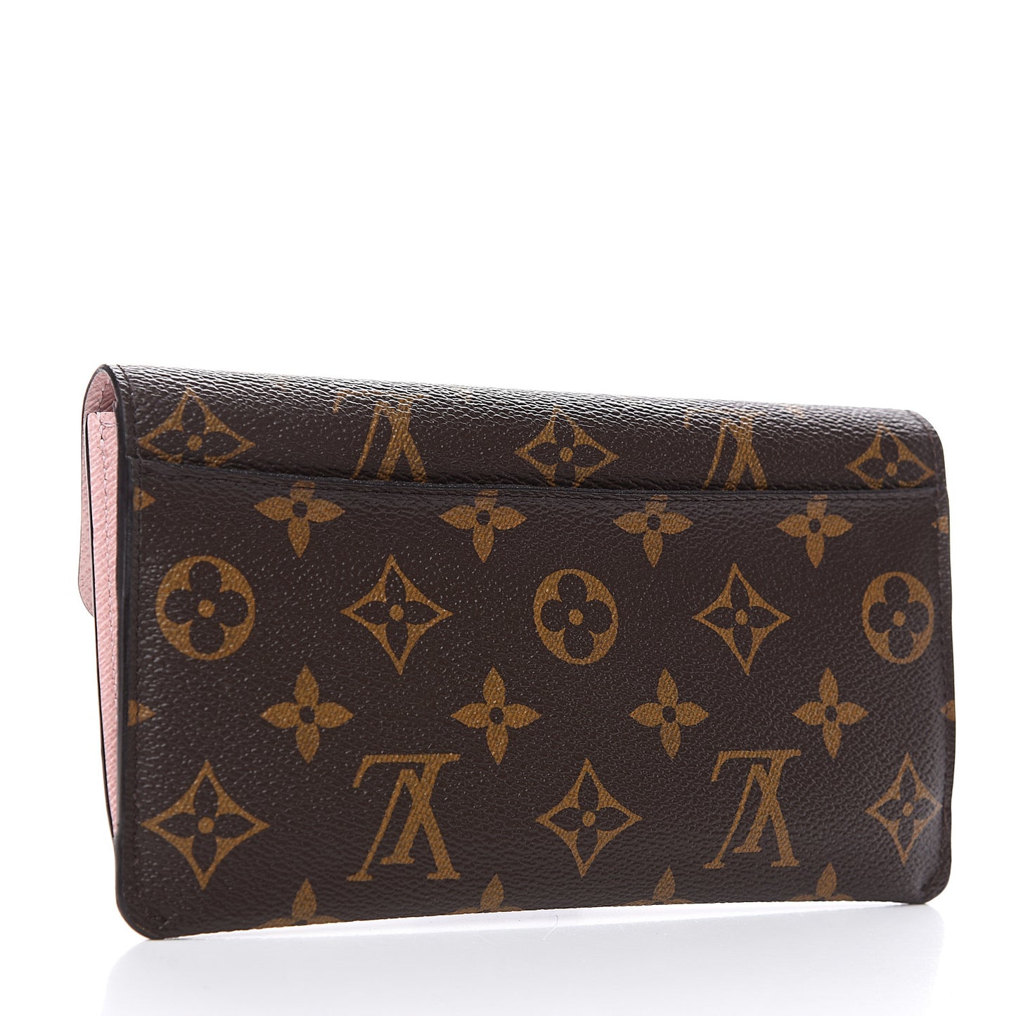 Monogram Jeanne Wallet Rose Ballerine
