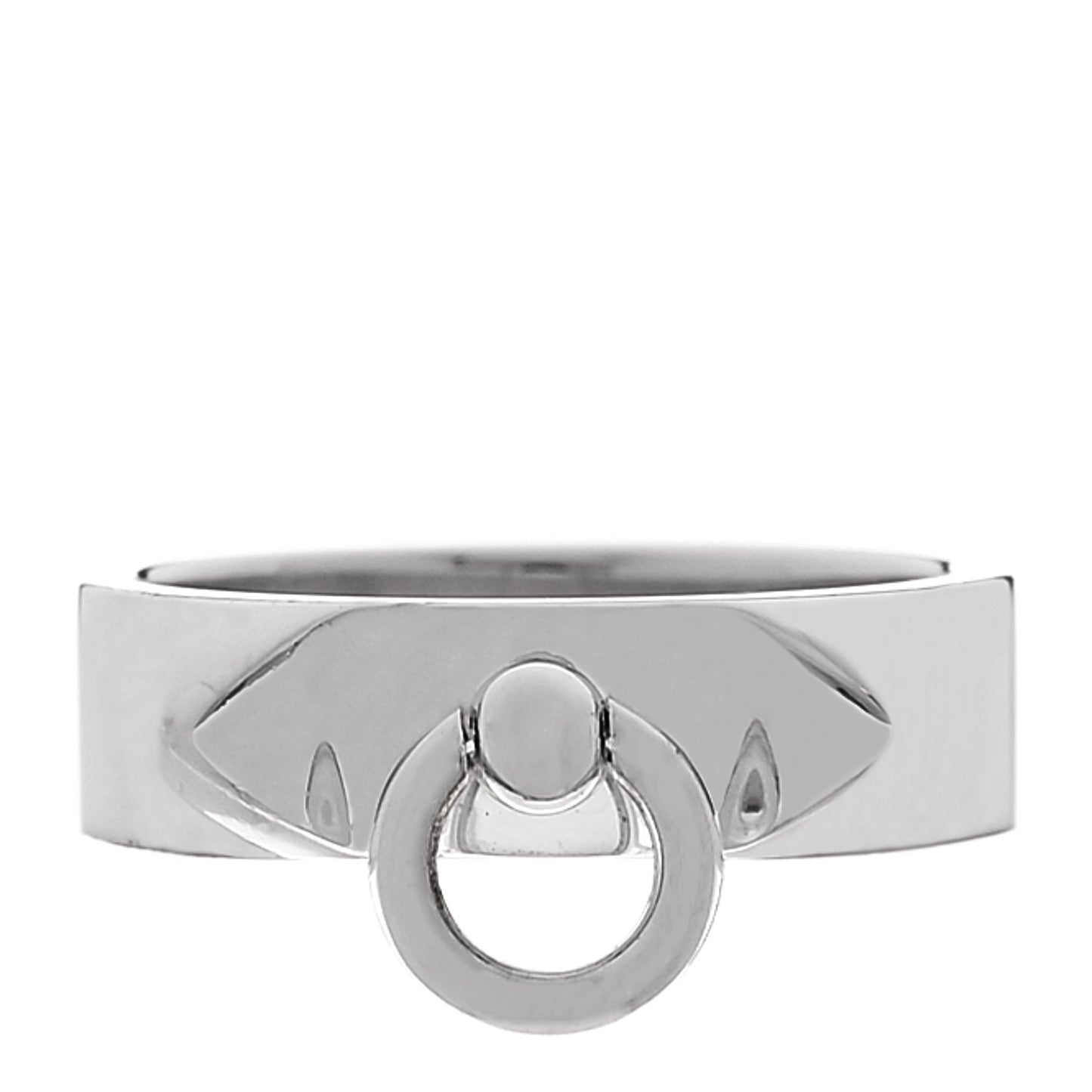 Sterling Silver PM Collier De Chien Ring 50 5.25