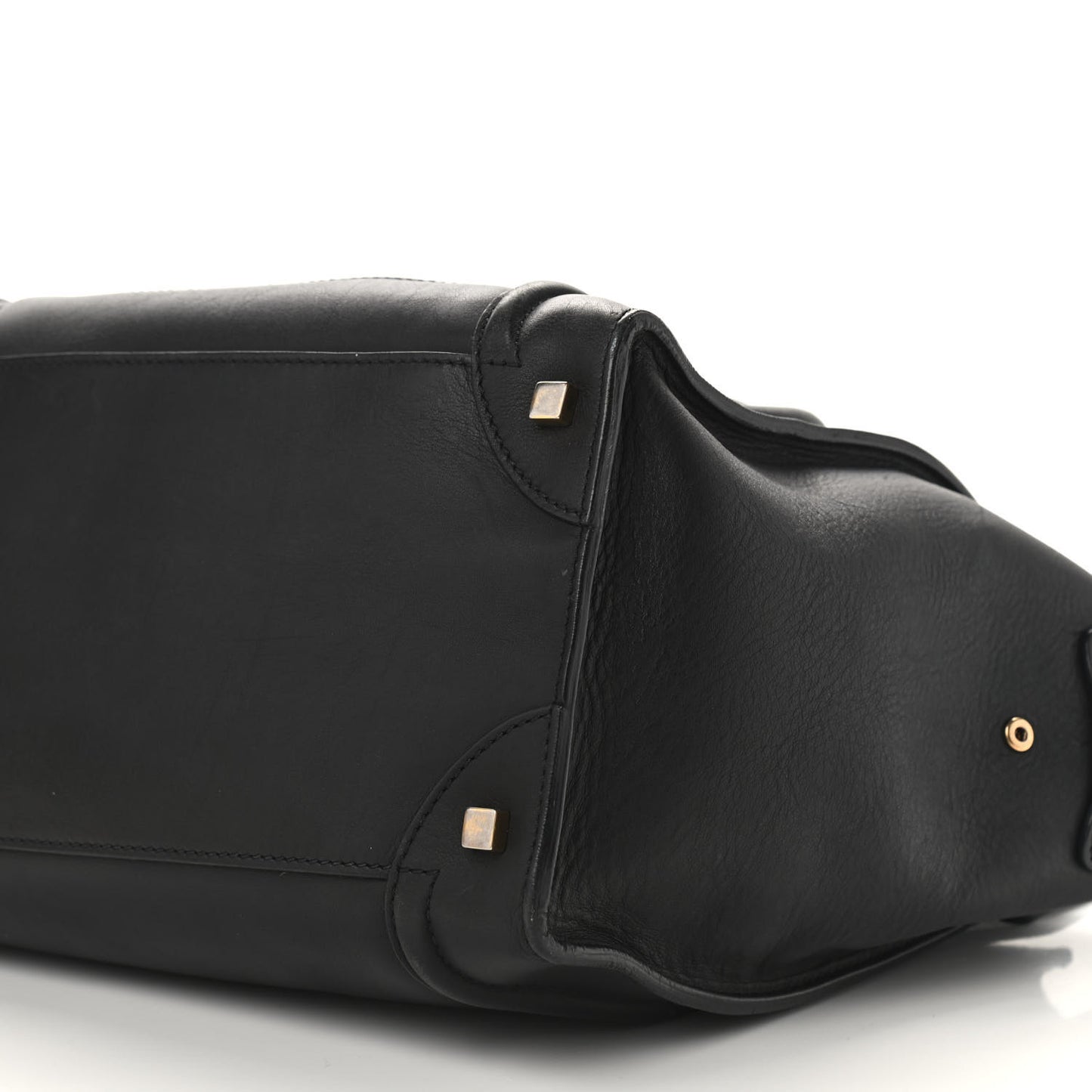 Smooth Calfskin Mini Luggage Black
