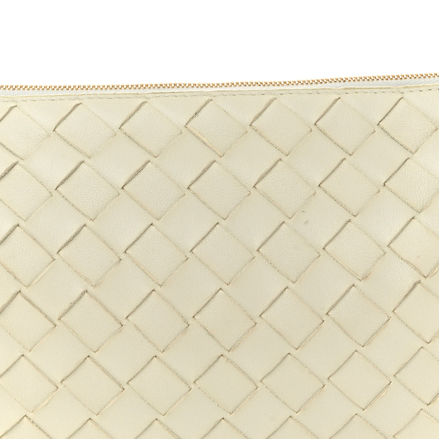 Bottega Veneta Nappa Intrecciato Medium Turn Pouch White 7 of 9