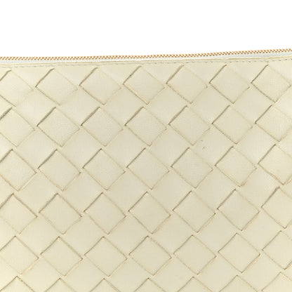 Bottega Veneta Nappa Intrecciato Medium Turn Pouch White 7 of 9
