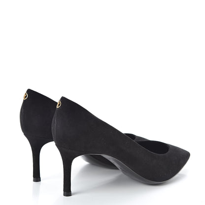 Louis Vuitton Suede Rendez Vous Pumps 41 Black 4 of 9