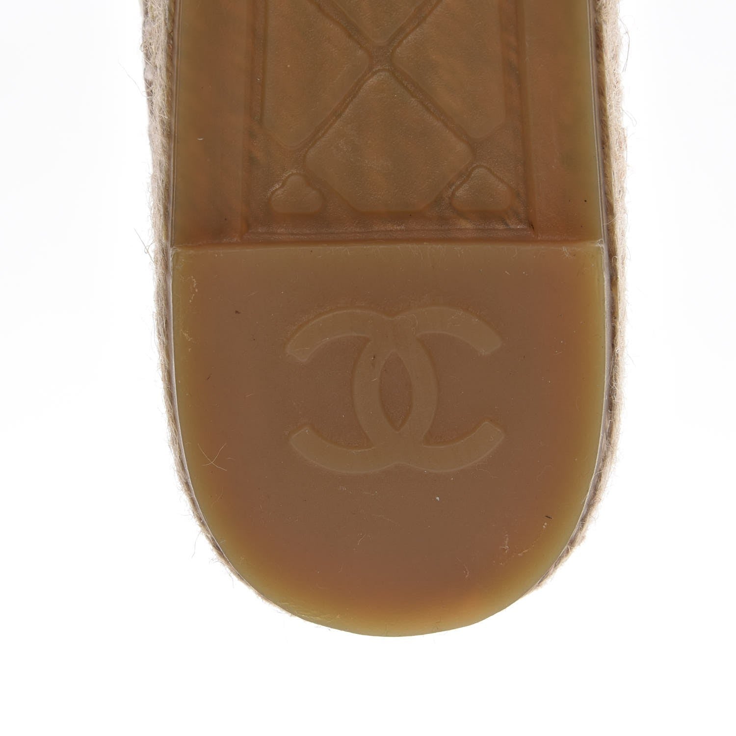 Chanel Lambskin CC Espadrilles 39 Yellow 8 of 11