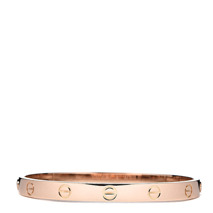 Cartier 18K Pink Gold LOVE Bracelet 17 3 of 6