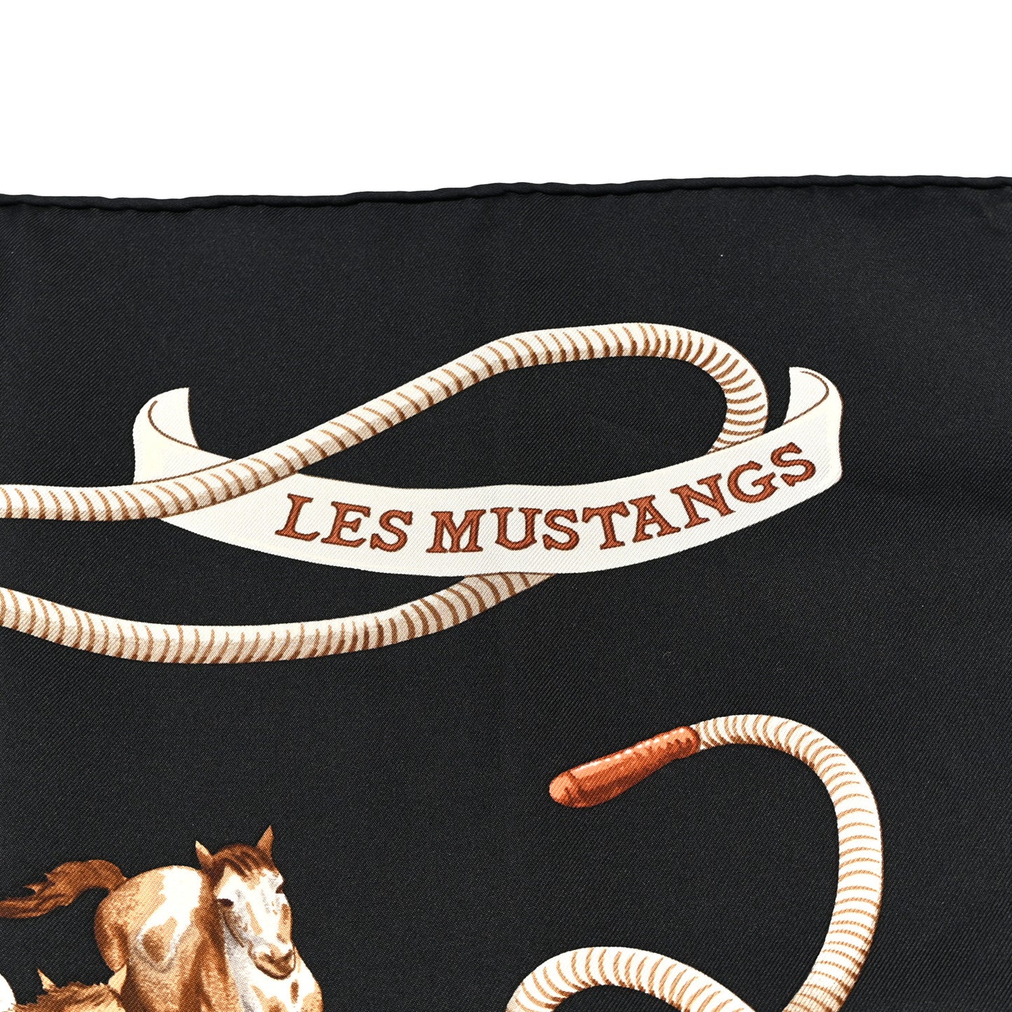Silk Les Mustangs Scarf 90