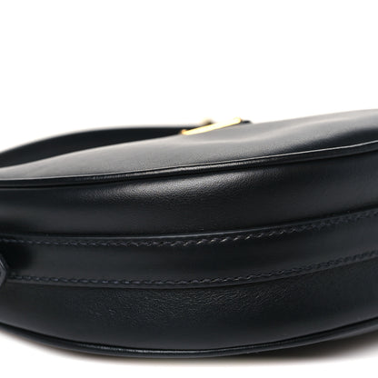 Prada Soft Calfskin Arque Shoulder Bag Black 8 of 9