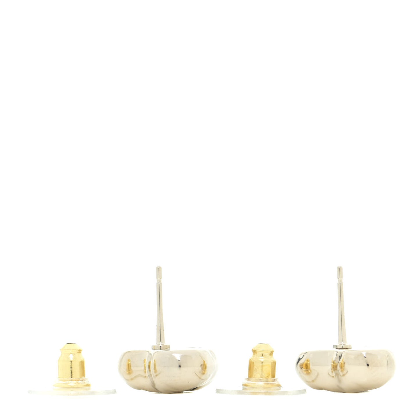 CC Heart Earrings Gold