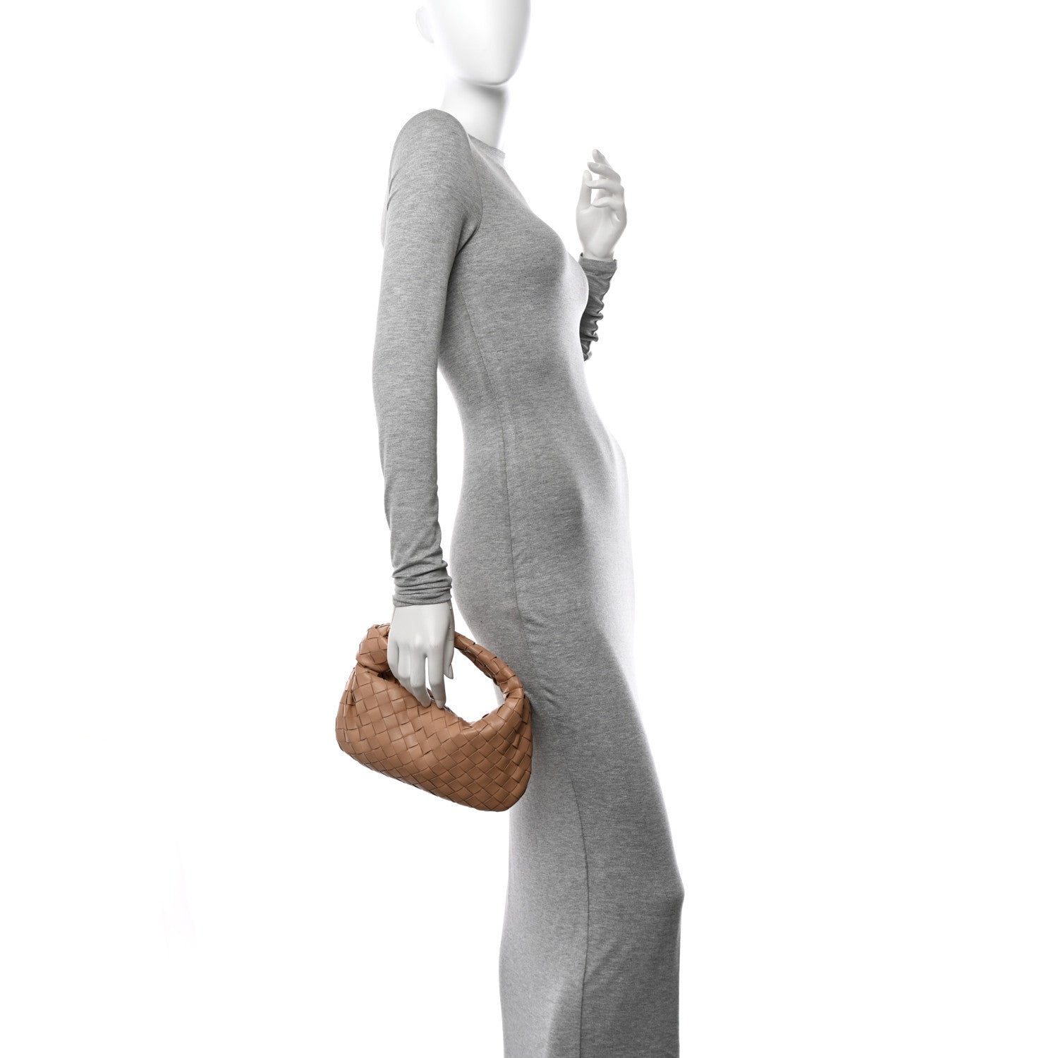 Bottega Veneta Nappa Intrecciato Mini Jodie Almond 3 of 10