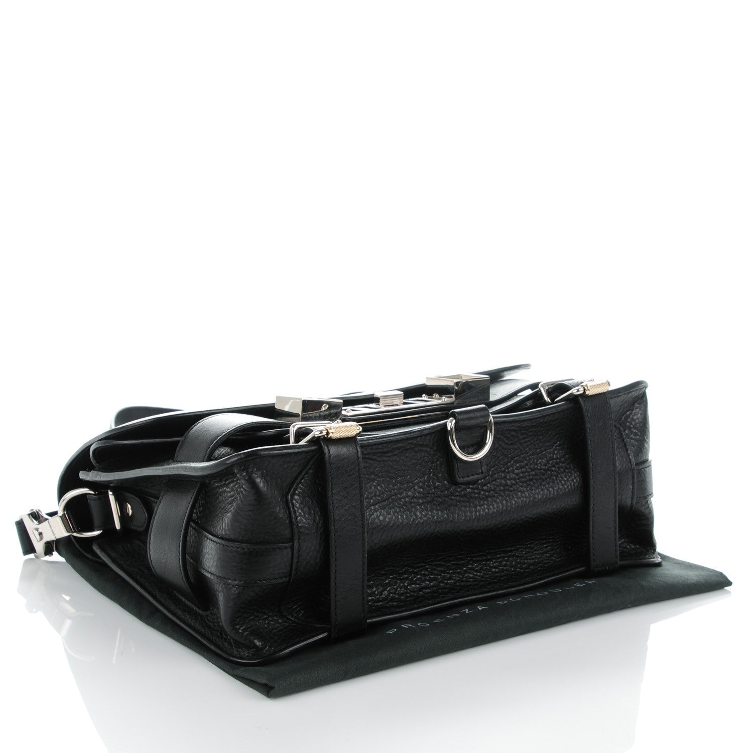 Proenza Schouler Calfskin PS11 Classic Shoulder Bag Black 4 of 9