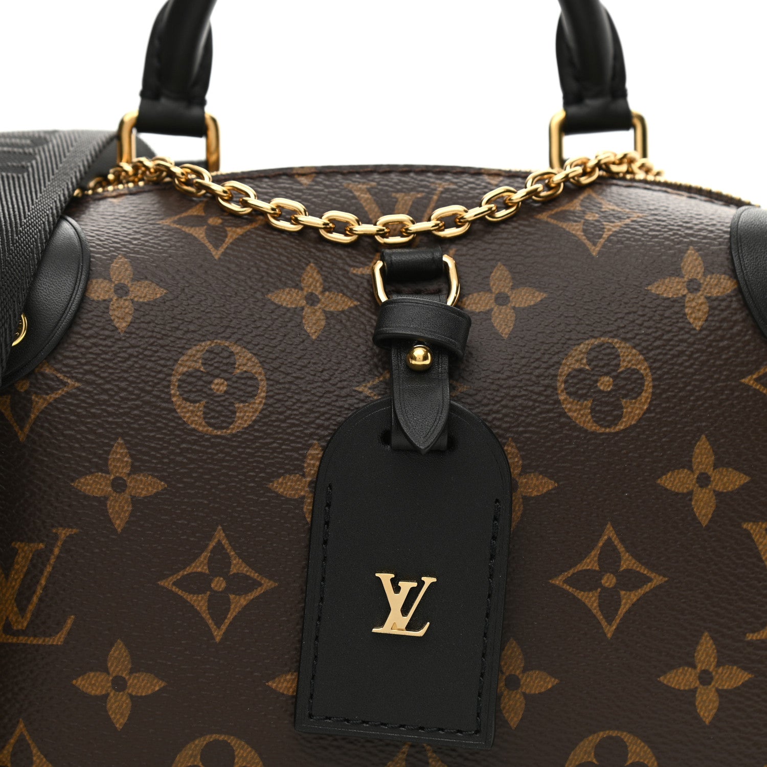 Louis Vuitton Monogram Petite Malle Souple Black 7 of 10