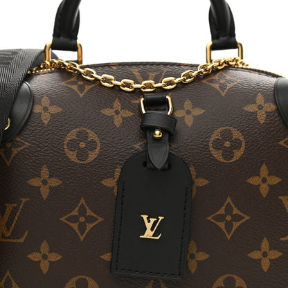 Louis Vuitton Monogram Petite Malle Souple Black 7 of 10