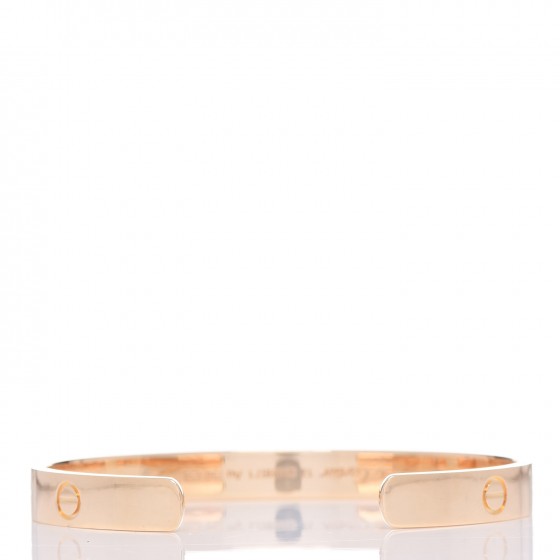 Cartier 18K Yellow Gold LOVE Cuff Bracelet 17 3 of 5