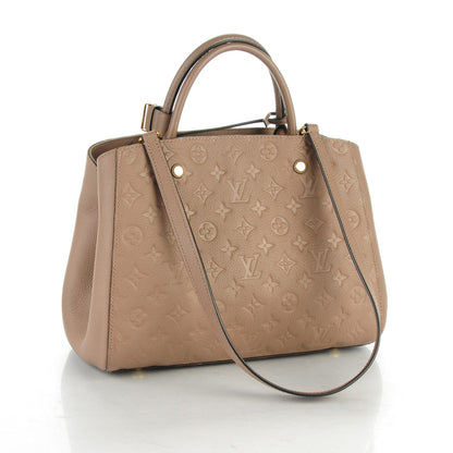 Louis Vuitton Empreinte Montaigne MM Taupe 3 of 8