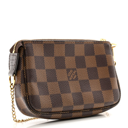 Louis Vuitton Damier Ebene Mini Pochette Accessories 3 of 8