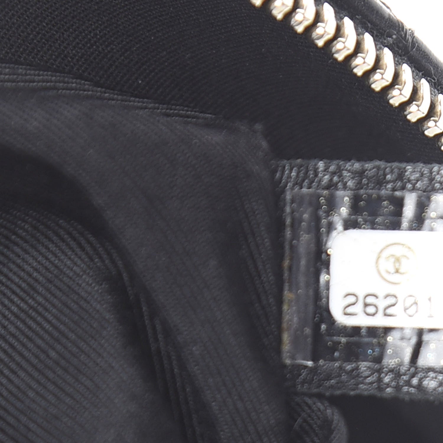 Chanel Lambskin Quilted Banane Waist Bag Fanny Pack Black 7 of 8