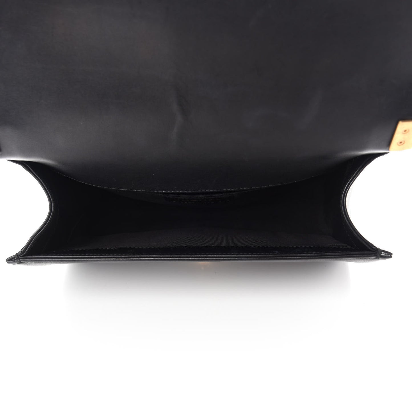 Calfskin Quilted Medium Boy Flap Black