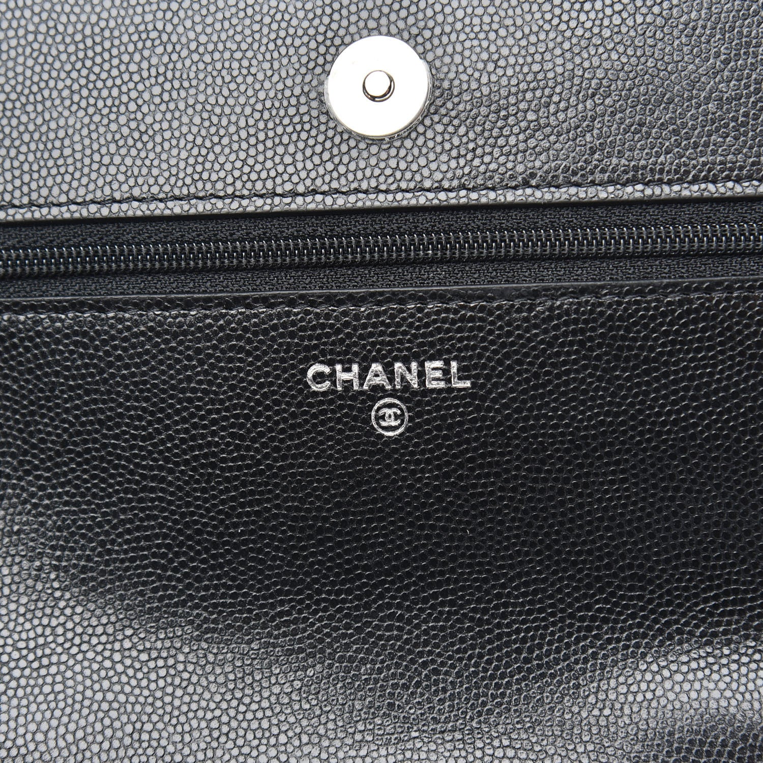 Chanel Caviar Quilted My Everything Wallet On Chain WOC Black 6 of 13