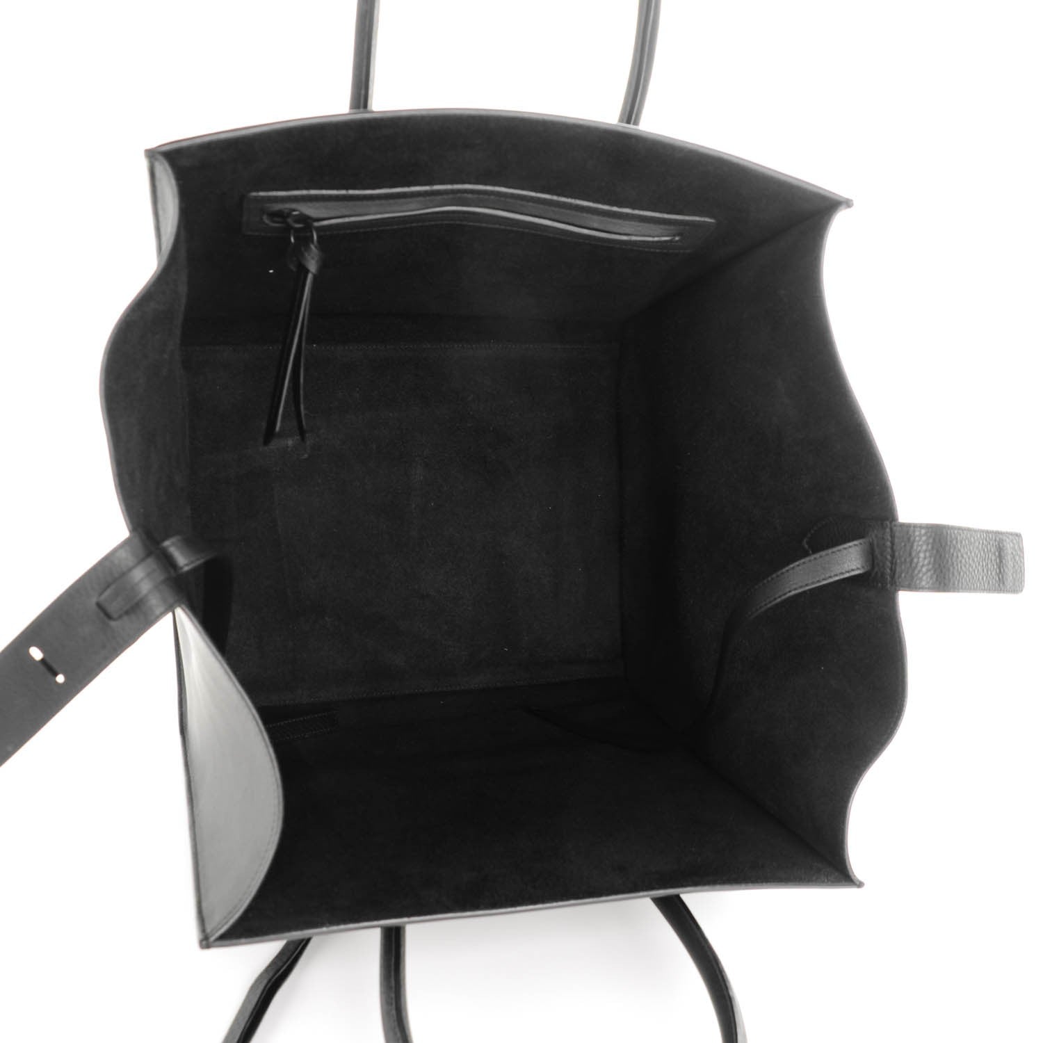 Celine Smooth Calfskin Medium Phantom Luggage Black 5 of 7