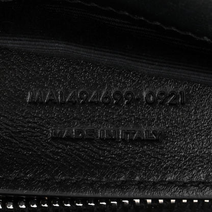 Saint Laurent Calfskin Y Quilted Monogram Small Loulou Chain Satchel Black 7 of 10