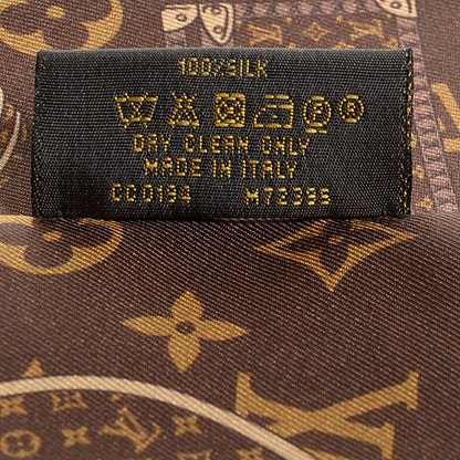Louis Vuitton Silk Monogram Trunks Bandeau 5 of 5