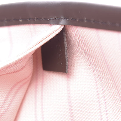 Louis Vuitton Damier Ebene Neo Neverfull MM Rose Ballerine 8 of 12