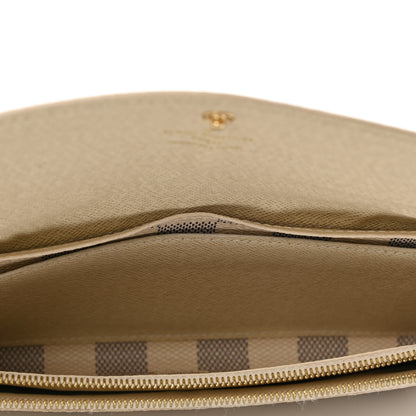 Louis Vuitton Damier Azur Emilie Wallet 5 of 7