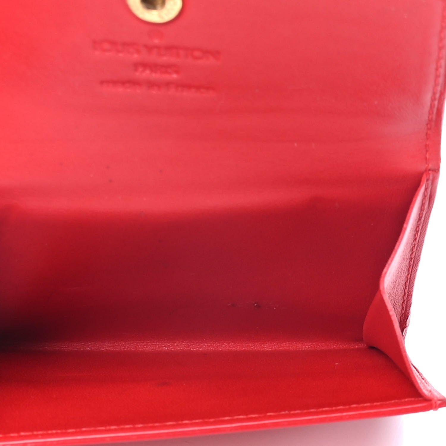 Louis Vuitton Vernis Elise Wallet Pomme D'Amour 4 of 6
