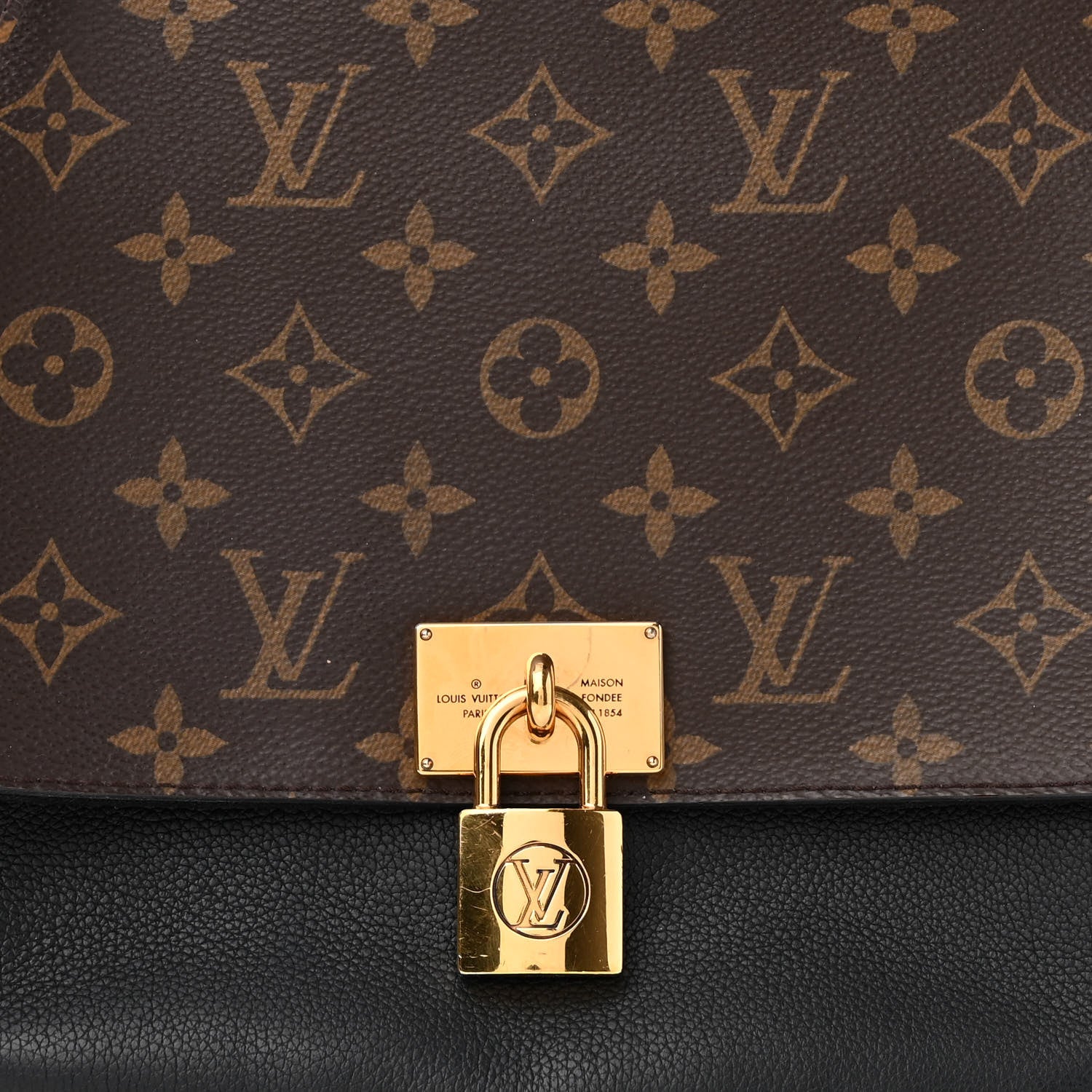 Louis Vuitton Monogram Marignan Black 7 of 12