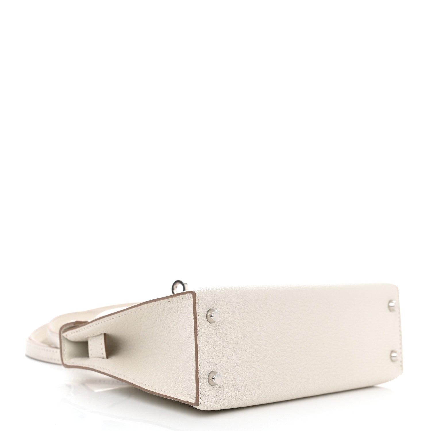 Hermes Chevre Mysore Mini Kelly Sellier 20 Mushroom 4 of 11