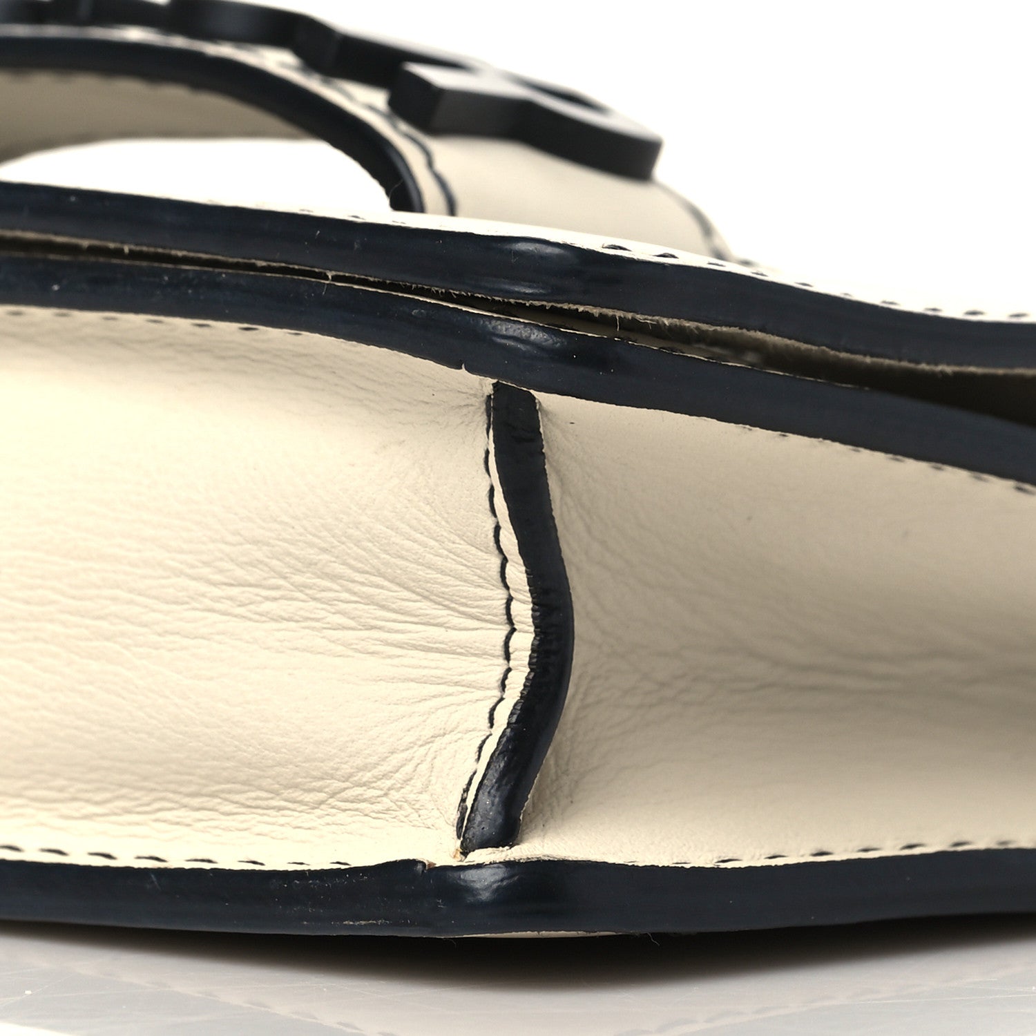 Christian Dior Smooth Calfskin Mini J'Adior Chain Flap Bag Off White 9 of 10