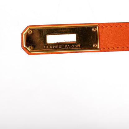 Hermes Veau Gulliver Kelly Retourne 35 Orange 13 of 31