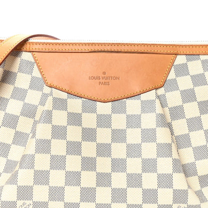 Louis Vuitton Damier Azur Siracusa MM 6 of 9