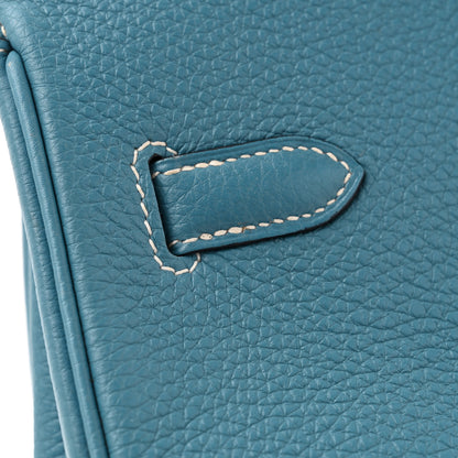Hermes Togo Birkin 35 Blue Jean 15 of 16