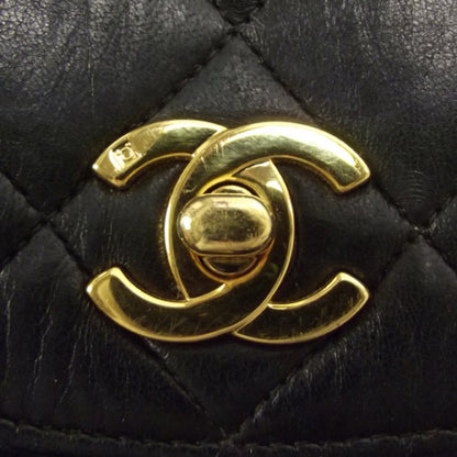 Chanel Lambskin Quilted Backpack Black 11 of 11