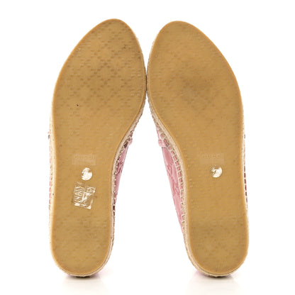 Gucci Guccissima Signature Espadrilles 37.5 Rose Baby Candy 5 of 12