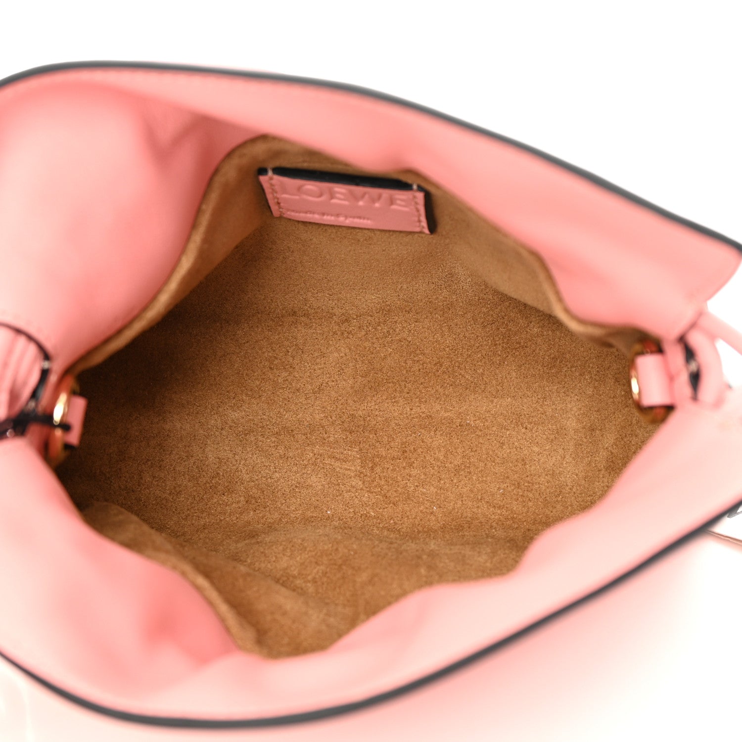 Loewe Calfskin Nano Flamenco Knot Clutch Warm Blossom 5 of 11
