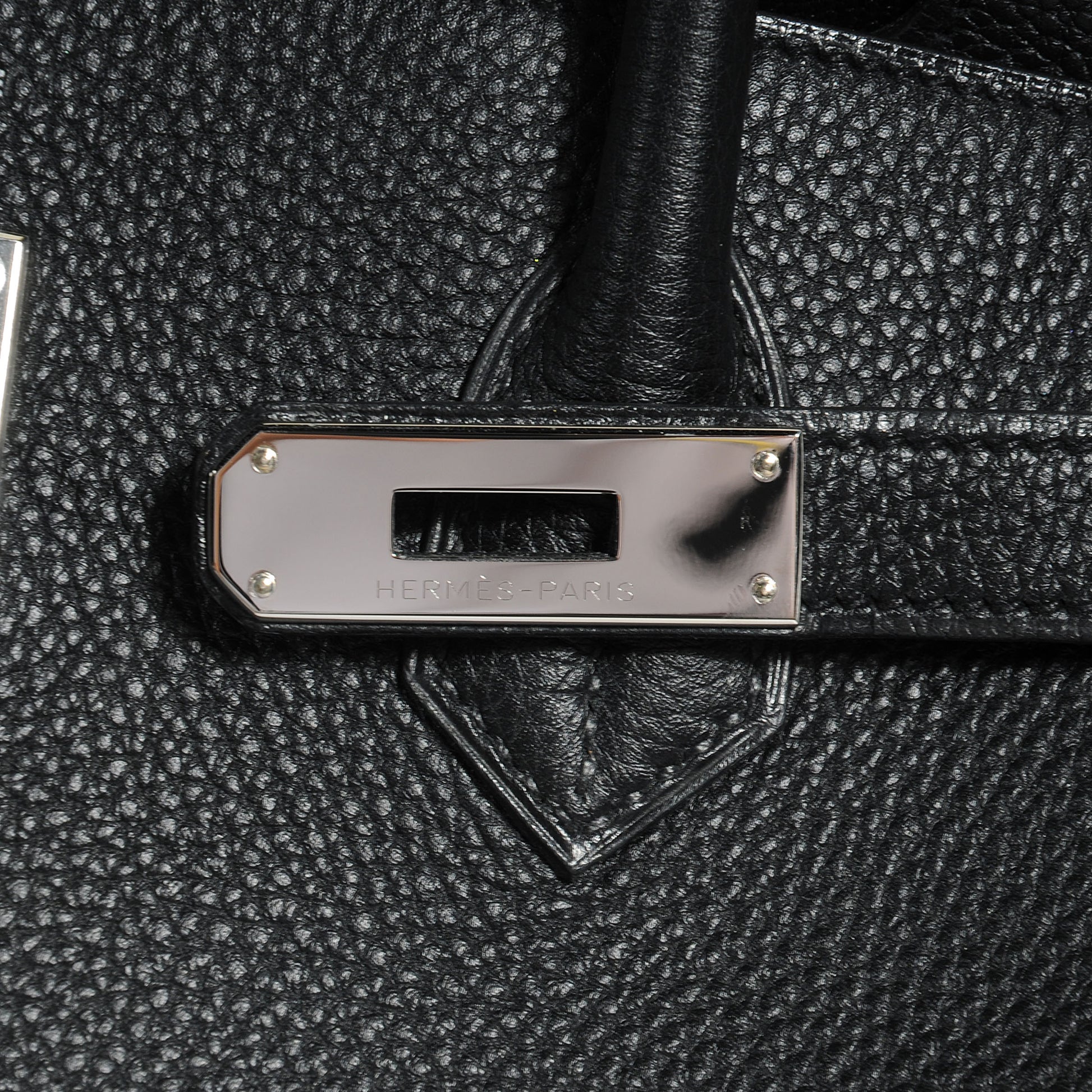 Hermes Togo Birkin 40 Black 6 of 9