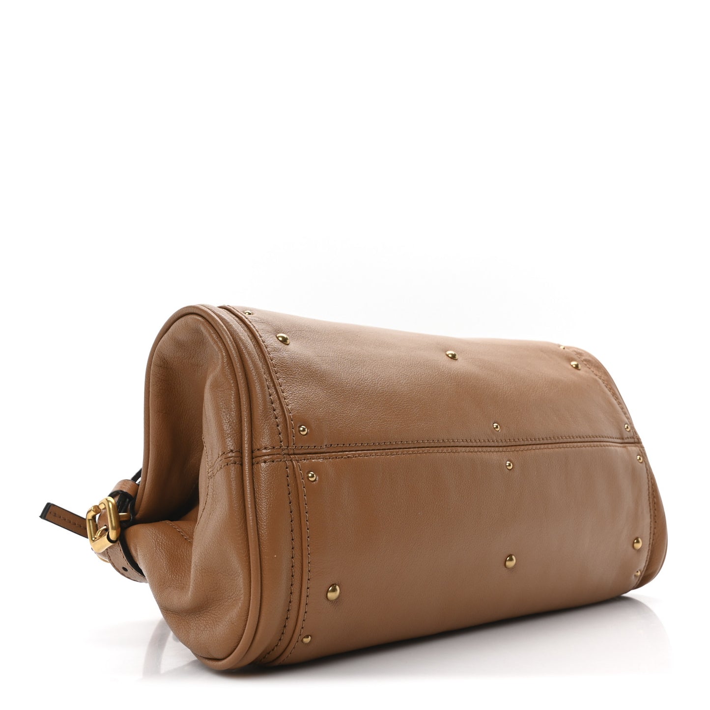 Grained Buffalo Paddington Mustang Brown