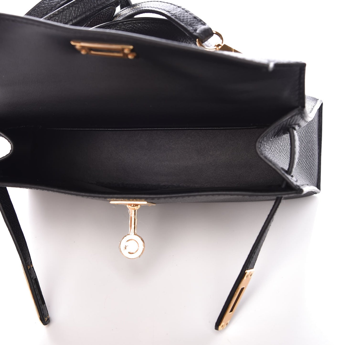 Epsom Mini Kelly Sellier 20 Black