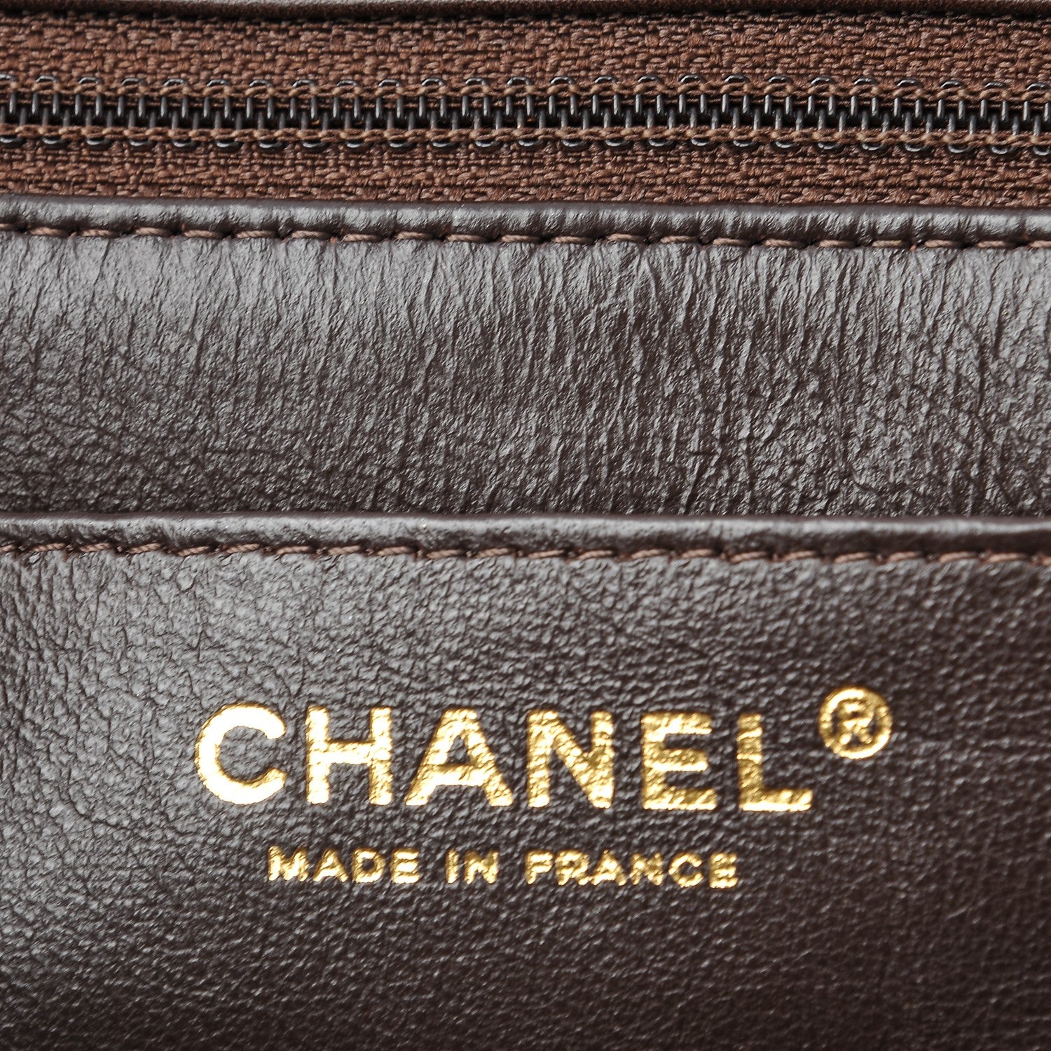 Chanel Lambskin Quilted Jumbo Single Flap Dark Brown 6 of 8