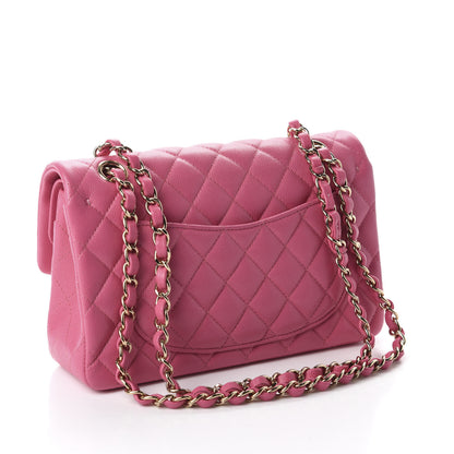 Chanel Caviar Quilted Small Double Flap Pink 3 of 11