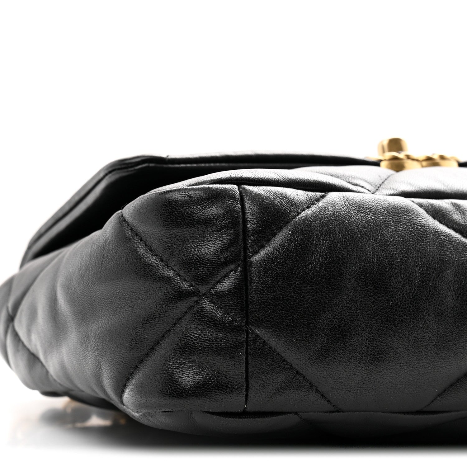Chanel Lambskin Quilted Medium Chanel 19 Flap Black 8 of 9