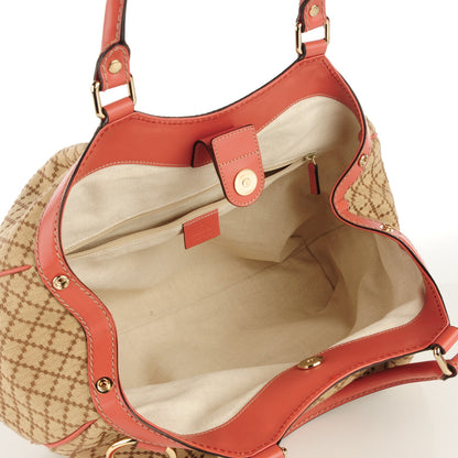 Gucci Diamante Medium Sukey Tote Coral 7 of 7