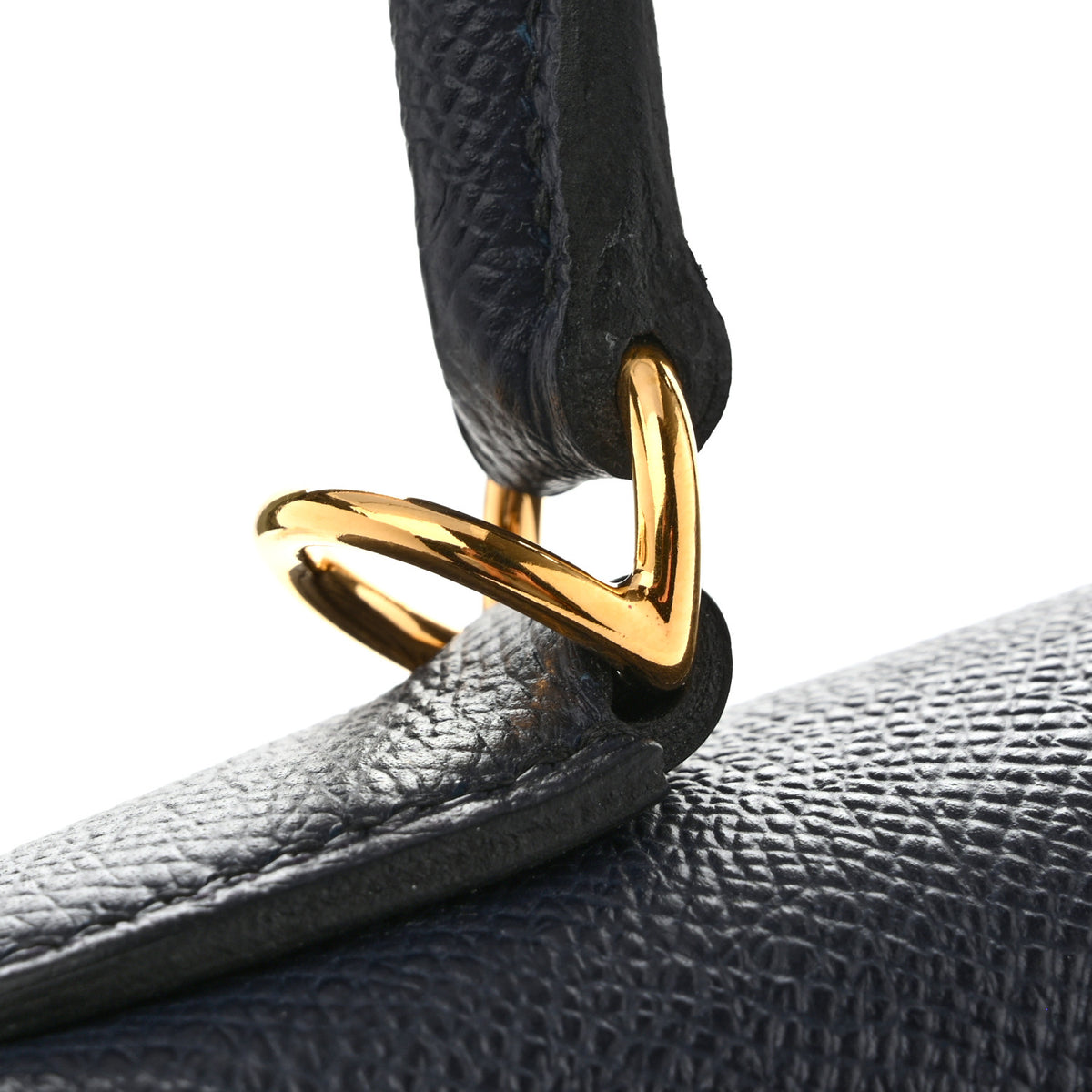 Epsom Kelly Sellier 28 Bleu Indigo
