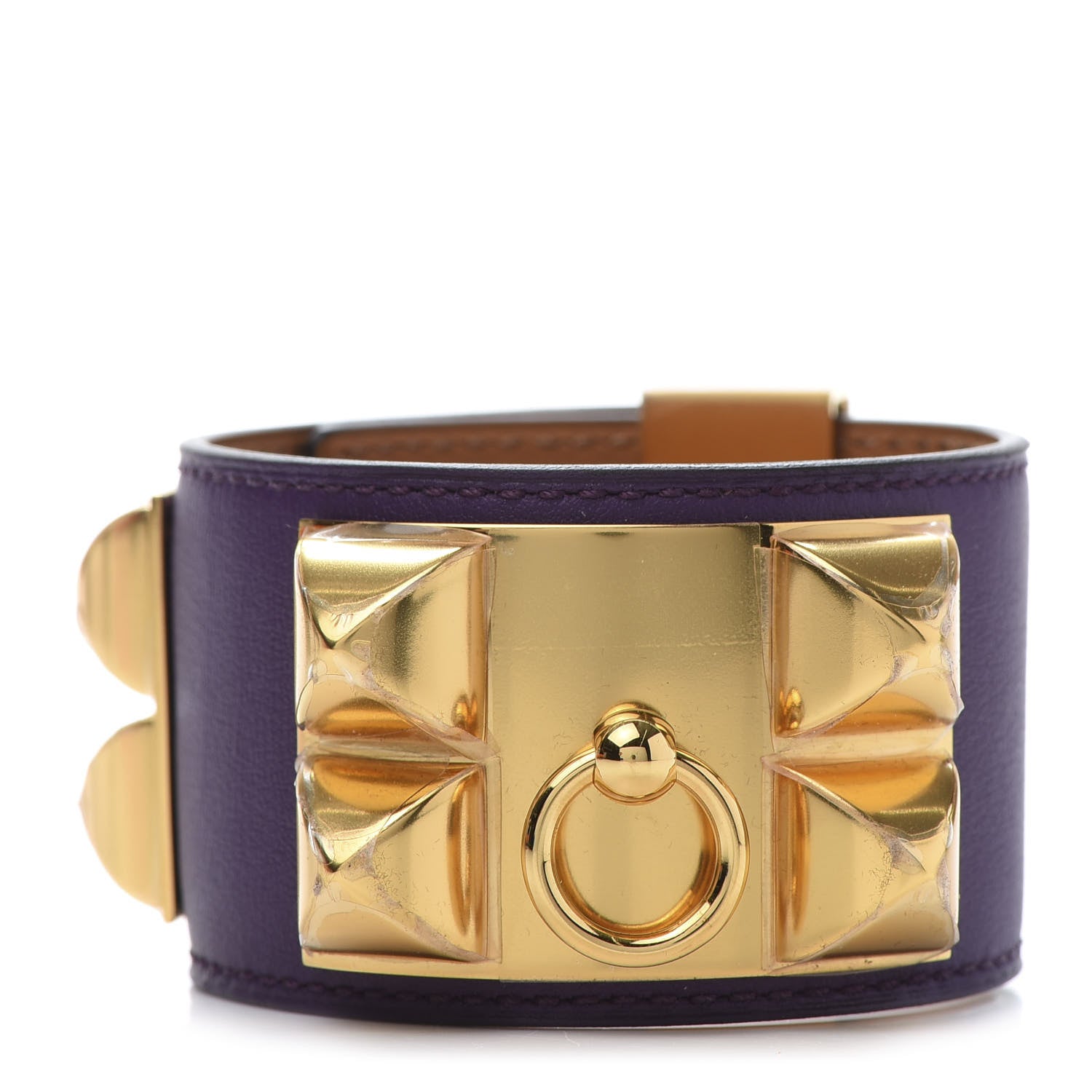 Hermes Swift Collier de Chien CDC Bracelet S Ultra Violet 4 of 9