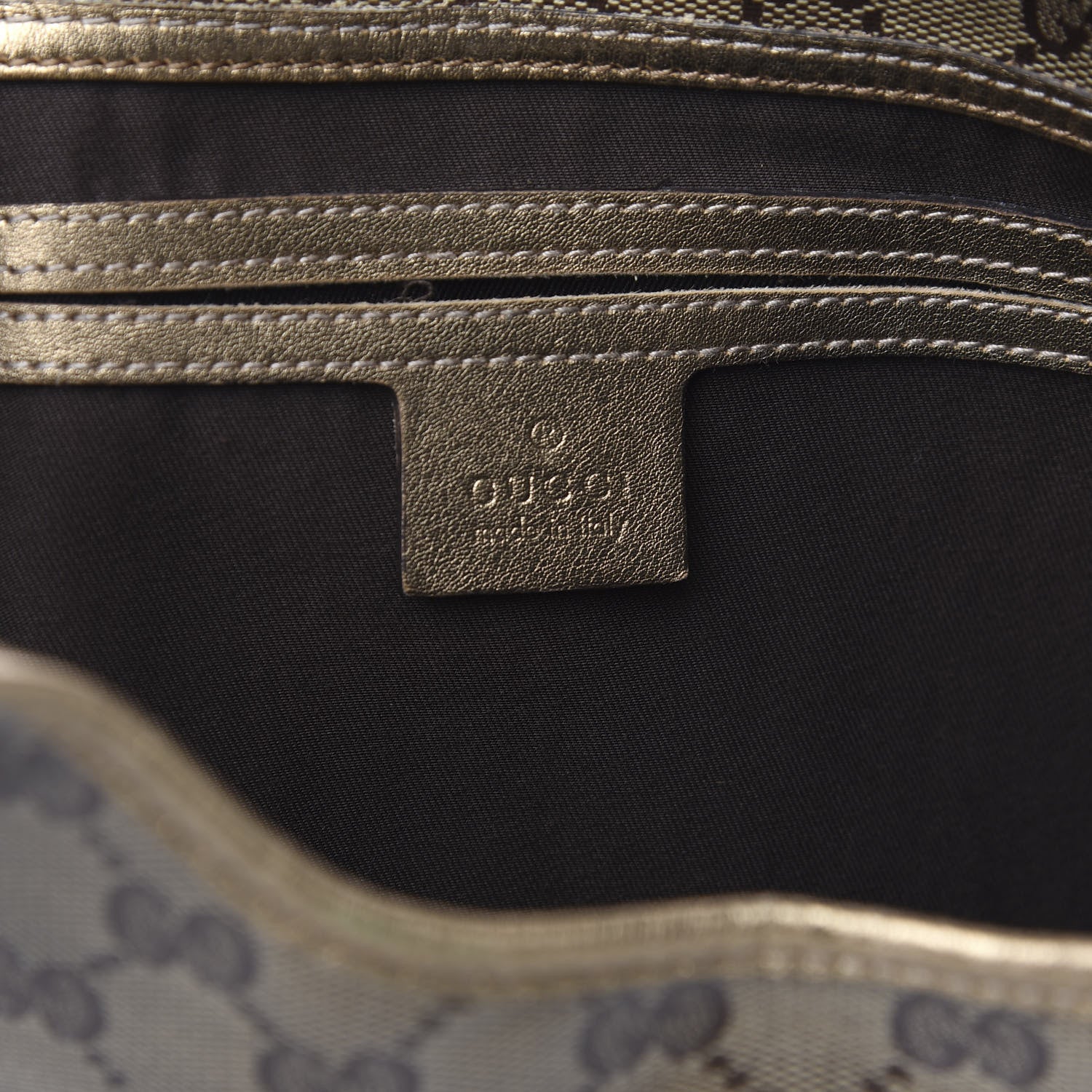 Gucci Crystal Monogram Medium Joy Shoulder Bag Bronze 6 of 14