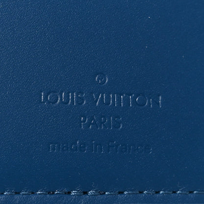 Louis Vuitton Faded Calfskin Monogram Pocket Organizer Denim Blue 6 of 7
