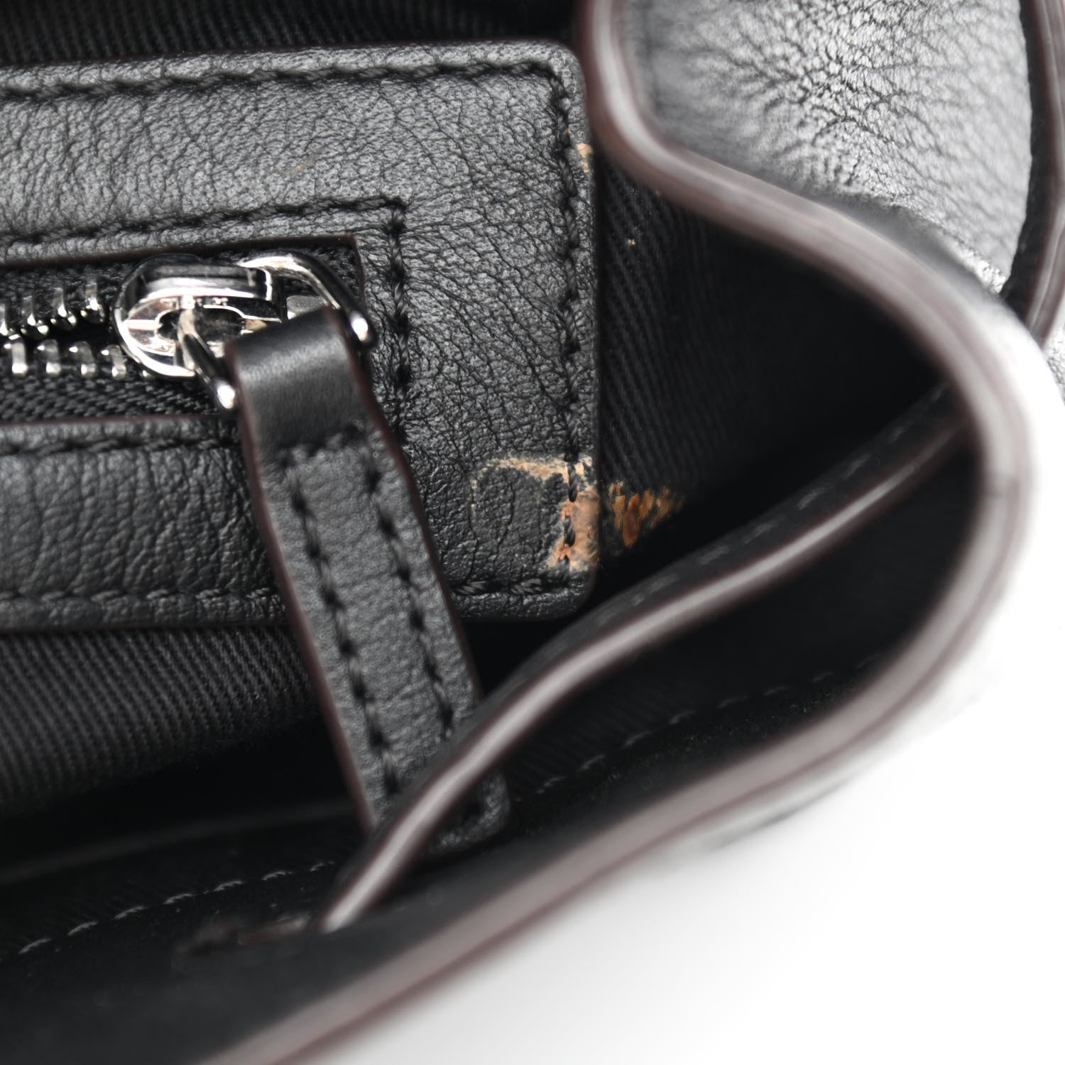 MCM Calfskin Ottomar Monogram Essential Backpack Black 12 of 14