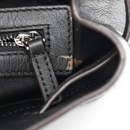 MCM Calfskin Ottomar Monogram Essential Backpack Black 12 of 14