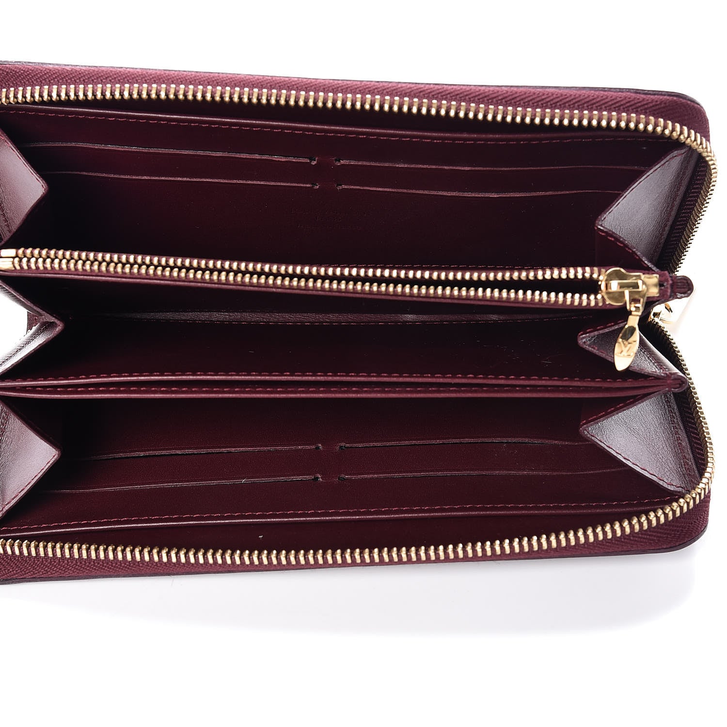 Louis Vuitton Vernis Zippy Wallet Rouge Fauviste 5 of 10